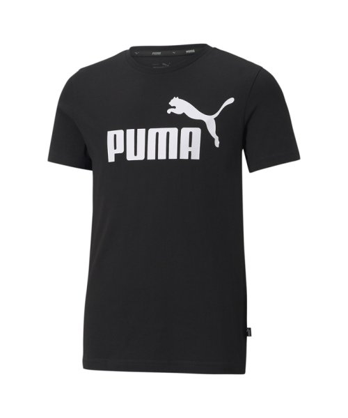 PUMA(PUMA)/キッズ ボーイズ ESS ロゴ 半袖 Tシャツ 120－160cm/PUMABLACK