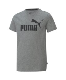 PUMA(プーマ)/キッズ ボーイズ ESS ロゴ 半袖 Tシャツ 120－160cm/MEDIUMGRAYHEATHER