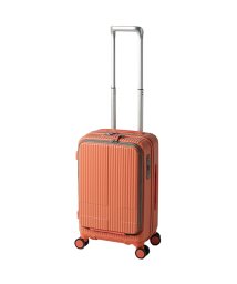innovator(イノベーター)/【2年保証】イノベーター スーツケース 機内持ち込み Sサイズ 38L フロントオープン ストッパー付き 軽量 INNOVATOR INV50－2/オレンジ