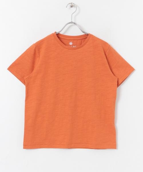 URBAN RESEARCH Sonny Label(アーバンリサーチサニーレーベル)/USAcottonスラブクルーネックTシャツ/オレンジ