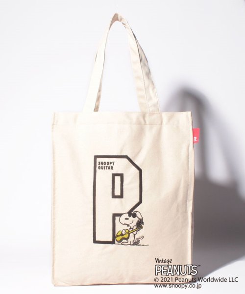 ROOTOTE(ＲＯＯＴＯＴＥ)/SNOOPY 縦型 キャンバス トートバッグ IP.トール.ｂｏｘ.Peanuts－6N 8192/アイボリー