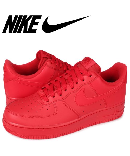 クーポン開催中 Nike Air Force 1 07 Lv8 1 ナイキ エアフォース1 スニーカー メンズ レッド Cw6999 600 ナイキ Nike Magaseek