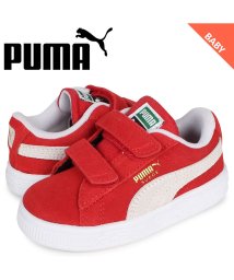 PUMA/プーマ PUMA スウェード クラシック スニーカー ベビー キッズ スエード ベルクロ SUEDE CLASSIC 21 V INF レッド 380564－0/503899704