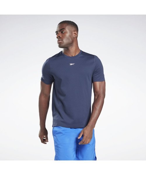 Reebok(リーボック)/スウェットシフト ムーブ Tシャツ / Sweatshift MOVE T－Shirt/ブルー