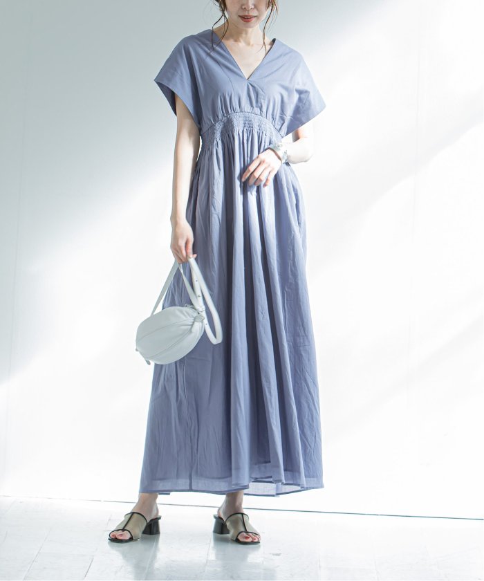 【新品未使用タグ付き】MARIHA 夏の光のドレス　ブルー　完売品　NOBLE