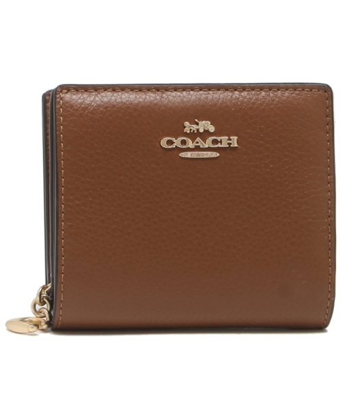 コーチ アウトレット 二つ折り財布 ミニ財布 ブラウン レディース Coach C2862 Imr1w コーチ Coach Magaseek