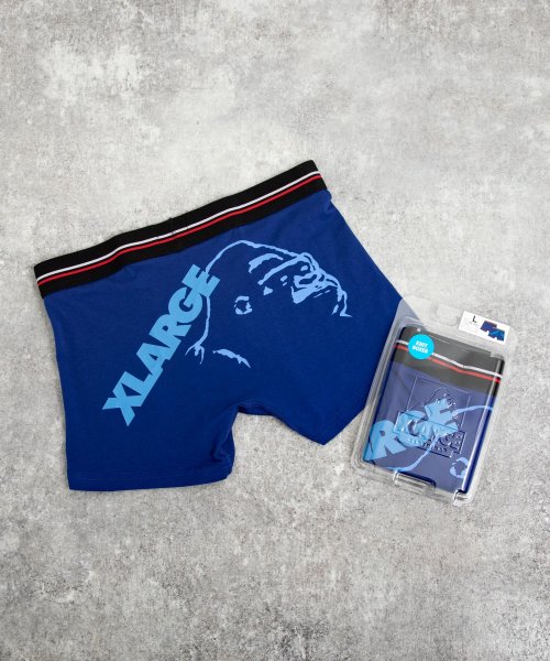 Xlarge エクストララージ ボクサーパンツ メンズ ボクサーブリーフ ニット 下着 アンダーウェア 無地 ロゴ プリント プレゼント ギフト コットン 14 ロッキーモンロー Rocky Monroe Magaseek