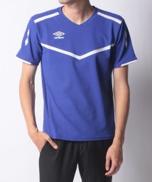 umbro(アンブロ)/【Jリーグサプライ】半袖プラクティスシャツ　｜20分＋で乾く驚きの速乾性!!【アウトレット】/ブルー系