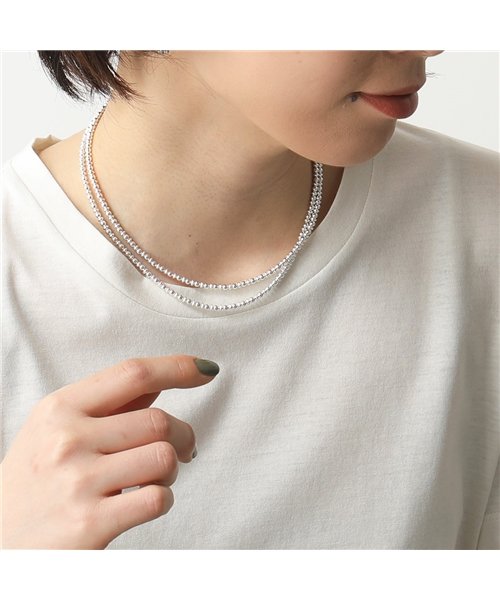 HARPO(ハルポ)/Boule Necklace ボール ネックレス アクセサリー ナバホパール 76cm/30inches/3mm シルバー レディース/シルバー