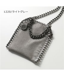 Stella McCartney(ステラマッカートニー)/700155 W9132 FALABELLA MICRO  ファラベラ マイクロバッグ エアーポッズケース クロスボディバッグ 鞄 レディース/ライトグレー