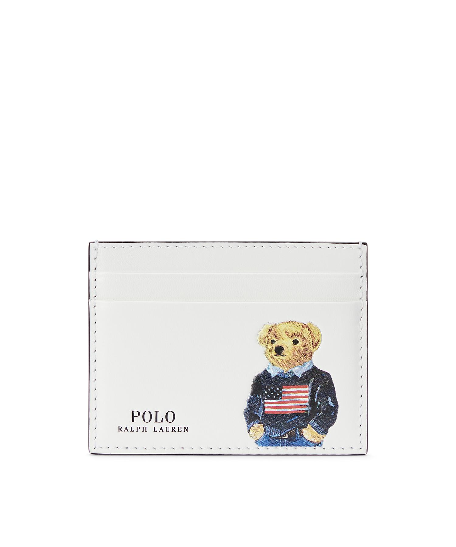 Polo ベア レザー カード ケース