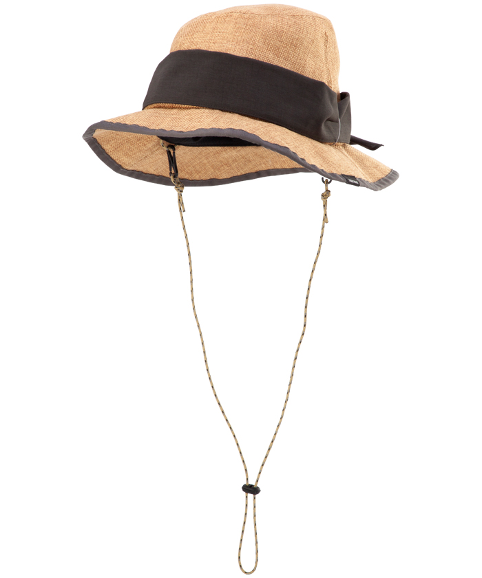 【四角友里コラボレーション】W's 2Way Jute Like Hat / ウィメンズ2ウェイジュートライクハット 【四角友里コラボレーション】W's 2Way Jute Like Hat / ウィメンズ2ウェイジュートライクハット