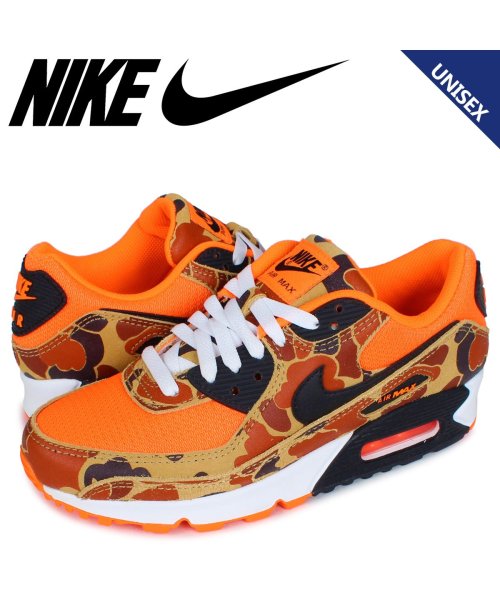 Nike Air Max 90 Sp ナイキ エアマックス90 スニーカー メンズ レディース 迷彩柄 カモ柄 オレンジ Cw4039 800 ナイキ Nike Magaseek