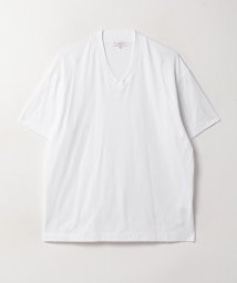 OLD ENGLAND　HOMME(オールドイングランド　オム　)/Vネック半そでTシャツ/白