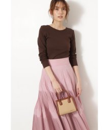 JILL STUART(ジル スチュアート)/LE MINOR バッククロスTシャツ/BROWN