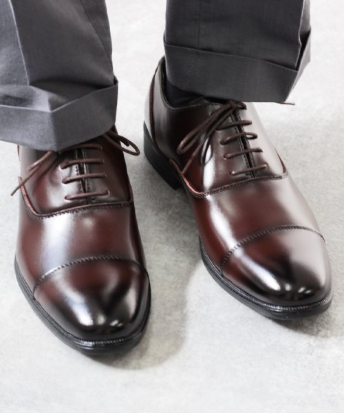 セール】ビジネスシューズ 革靴 メンズ ビジネス 軽量 ストレートチップ アクション レザー 走れる 歩きやすい 紐 靴ひも ブラック 黒 茶  ブラウン 大きいサイズ (503928579) | Lirio blanco(Lirio blanco) - MAGASEEK