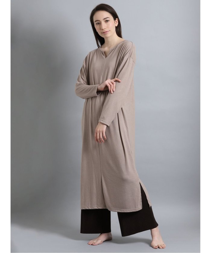 セール 長袖ワンピース プリーツパンツセット エムエフエディトリアル M F Editorial Magaseek