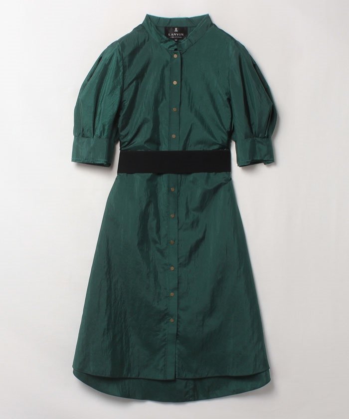 セール 50 Off シルク混ミディ丈ワンピース ランバンコレクション レディス Lanvin Collection Magaseek
