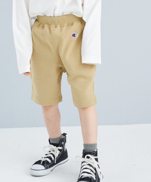 ROPE' PICNIC　KIDS(ロぺピクニックキッズ)/【KIDS】【Champion】スウェットショートパンツ/ベージュ（27）