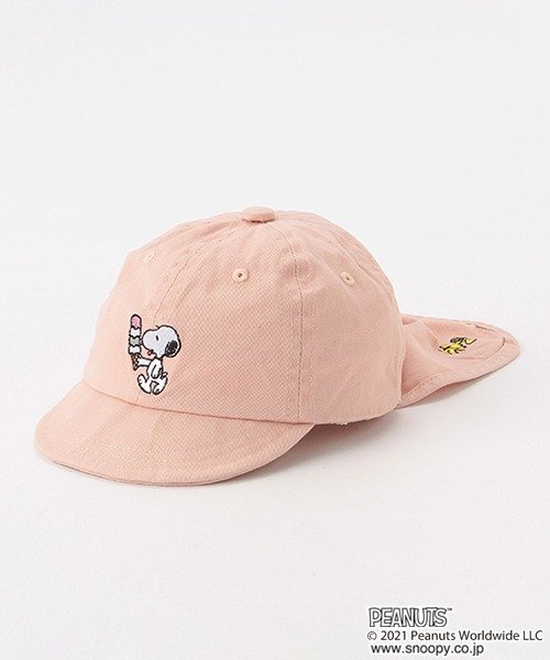 セール Off Peanutsコラボ スヌーピー刺しゅうキャップ プティマイン Petit Main Magaseek