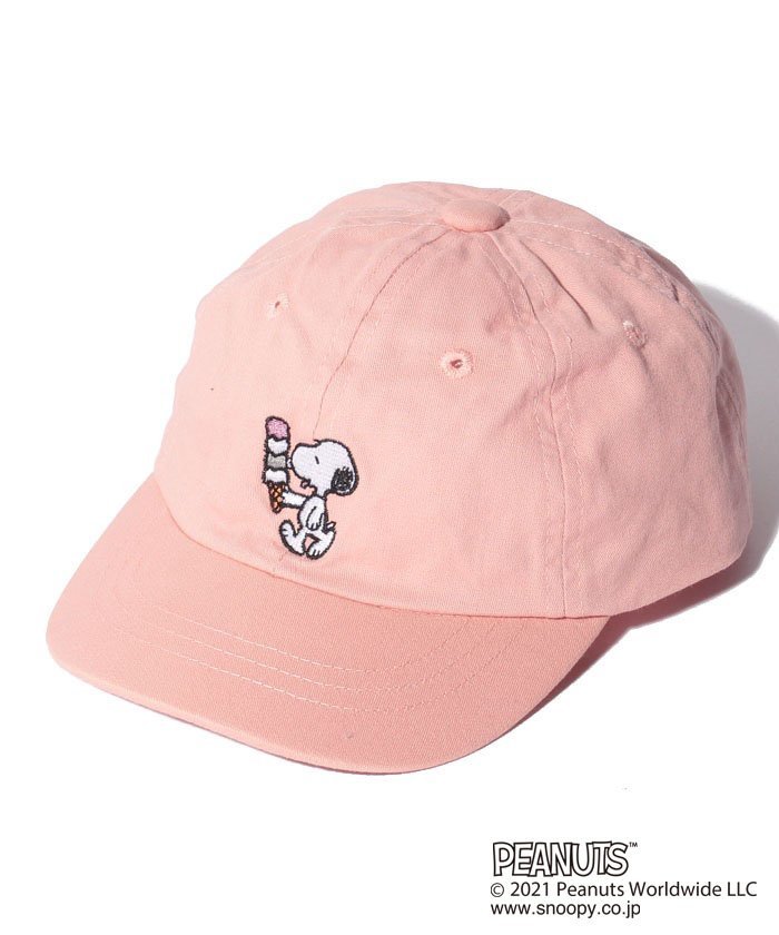 セール Peanutsコラボ スヌーピー刺しゅうキャップ プティマイン Petit Main Magaseek