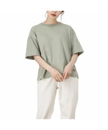 MAC HOUSE(women)(マックハウス（レディース）)/Dickies ディッキーズ バックラバープリントTシャツ 1282－7935/グリーン