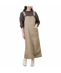 MAC HOUSE(women)(マックハウス（レディース）)/Dickies ディッキーズ ジャンパースカート 1182－6495/ブラウン