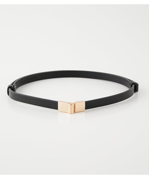 AZUL by moussy(アズールバイマウジー)/METAL DESIGN FLEXIBLE BELT/BLK