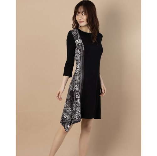 セール ワンピース3 4袖 Los Angeles デシグアル Desigual Magaseek