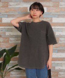 Factor=(ファクターイコール)/ビッグシルエット加工入りTシャツ/ブラック