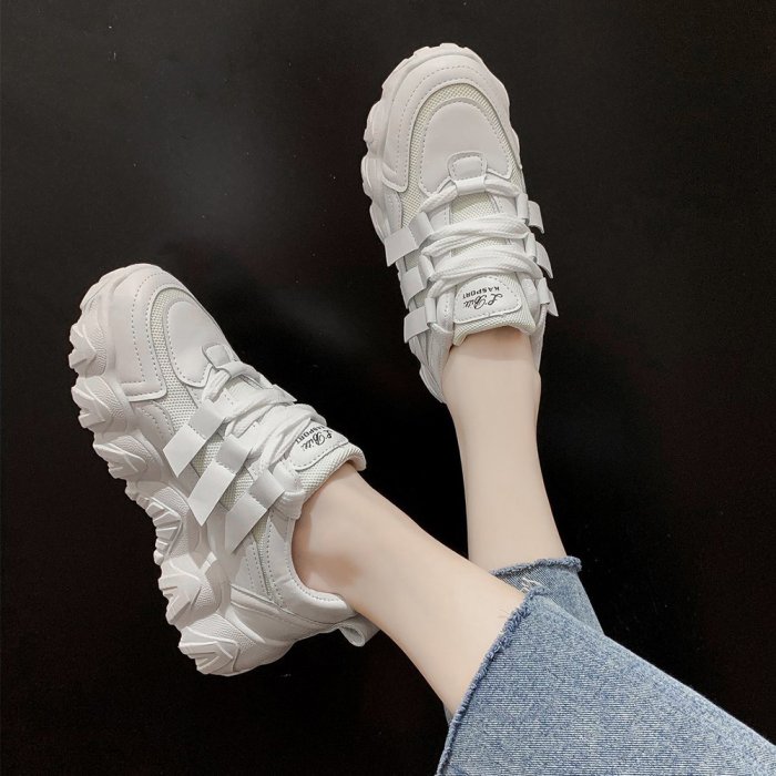 セール スニーカー レディース ローカット メッシュ 厚底 靴 人気 スポーツ 歩きやすい カジュアル靴 ミニミニストア Miniministore Magaseek