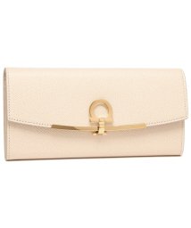 FERRAGAMO/フェラガモ 財布 長財布 ガンチーノクリップ ベージュ レディース FERRAGAMO 22D150/503931350