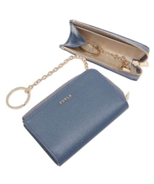 セール 31 Off フルラ キーケース キーリング バビロン ブルー ベージュ レディース Furla Wr 0000 0245s フルラ Furla Magaseek