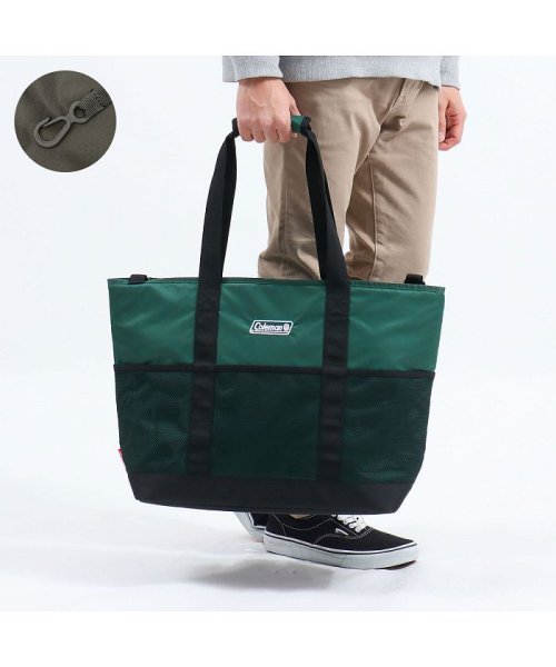 Coleman(Coleman)/【公認販売店】 コールマン トートバッグ Coleman ウォーカー WALKER 2WAY CARGO TOTE カーゴトート 大容量 2WAY ショルダー/グリーン