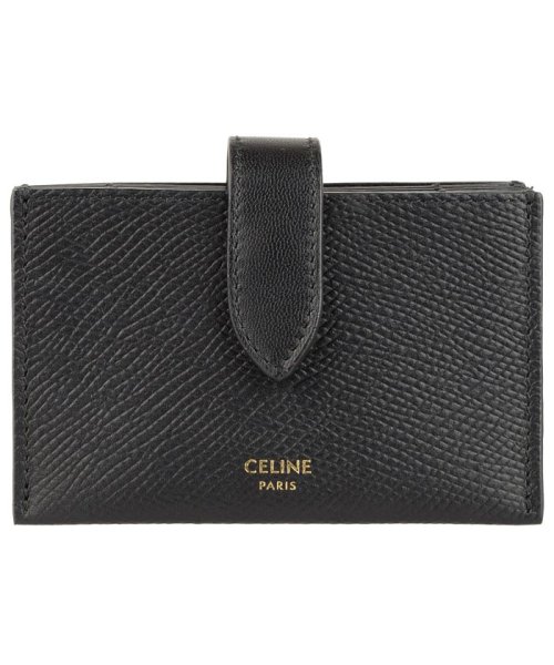 CELINE(セリーヌ)/【CELINE(セリーヌ)】CELINE セリーヌ Accordeon Card Holder/BLACK
