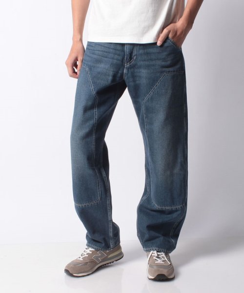 LEVI’S OUTLET(リーバイスアウトレット)/LR WORKWEAR LOOSE STRGHT LUNAR FADE/ミディアムインディゴ