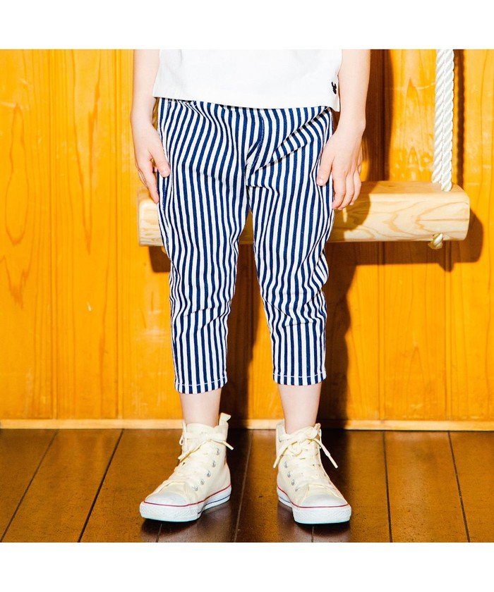 セール プレミアムストレッチデニムクロップドパンツ ブランシェス Branshes Magaseek