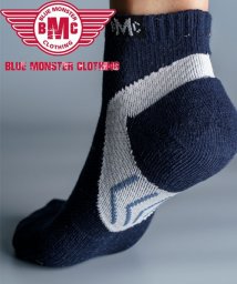 MARUKAWA(マルカワ)/【BMC】BLUE MONSTER CLOTHING 抗菌消臭 疲労軽減 高機能ミドルソックス/スポーツ バイク 作業着 /ネイビー