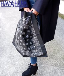 HAVAHANK(HAVAHANK)/HAV A HANK PAISLEY BANDANA ECO BAG/ブラック