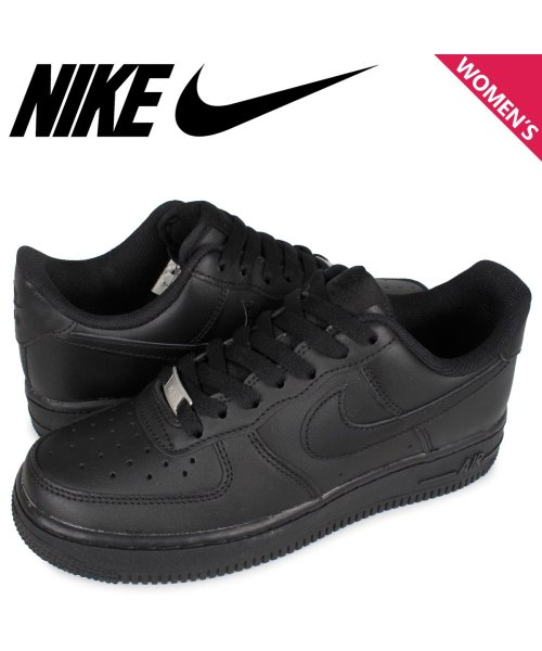 クーポン開催中 Nike Wmns Air Force 1 ナイキ エアフォース1 スニーカー レディース ブラック 黒 Dd59 001 ナイキ Nike Magaseek