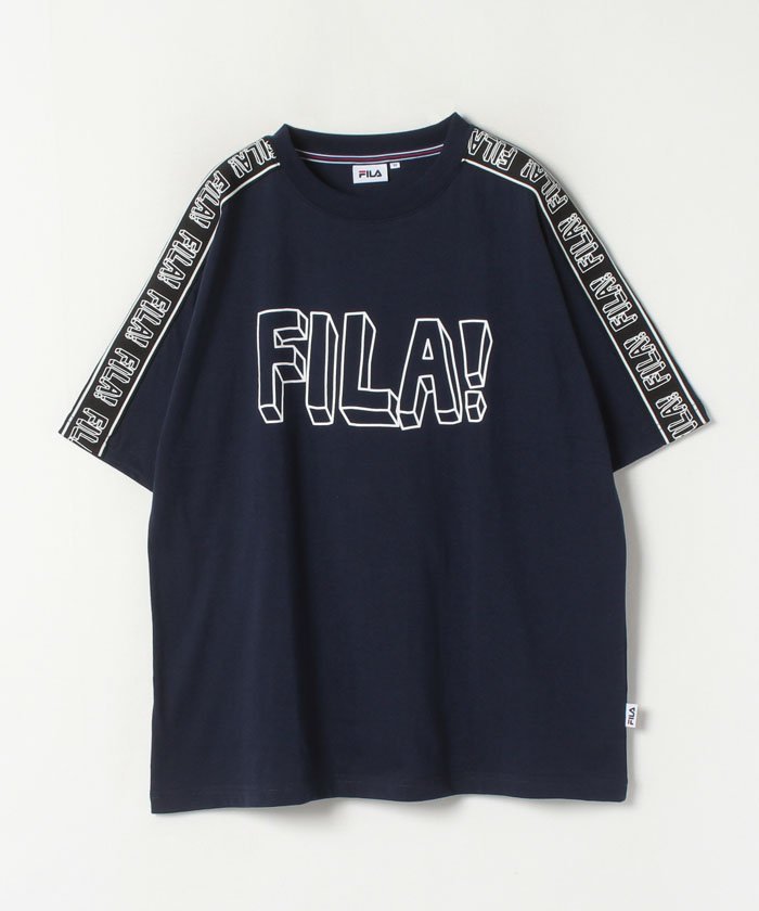 セール 30 Off テープツキｔシャツ フィラ カジュアル メンズ Fila Casual Men Magaseek