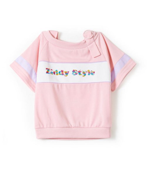 ZIDDY(ジディー)/【一部店舗限定】スパンコール Tシャツ(130~160cm)/ピンク