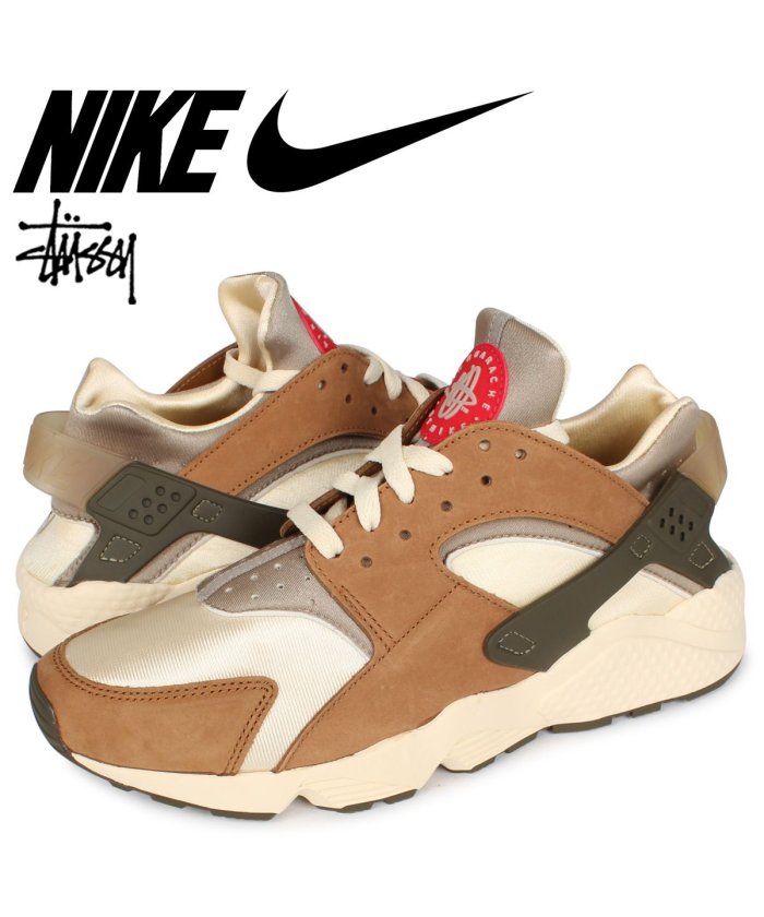 Nike Air Huarache Le ナイキ ステューシー Stussy エア ハラチ スニーカー メンズ コラボ ベージュ Dd1381 0 ナイキ Nike Magaseek