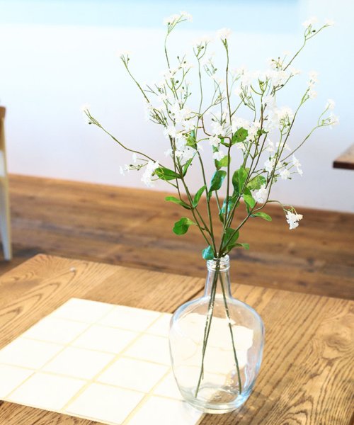 カスミ草 インテリアフラワー 瓶付き アーティフィシャルフラワー 高級造花 お手入れ簡単 プアラニ Pualani Magaseek カスミ草 インテリアフラワー 瓶付き アーティフィシャルフラワー 高級造花 お手入れ簡単 プアラニ Pualani Magaseek