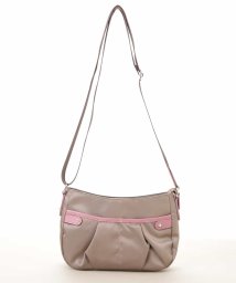 MK MICHEL KLEIN BAG(エムケーミッシェルクランバッグ)/【撥水加工】コンパクトショルダーバッグ/モカベージュ