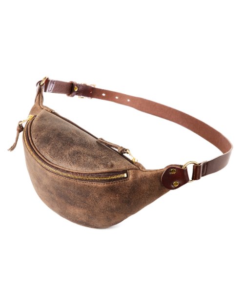 SLOW スロウ バッグ ボディバッグ ウエストバッグ ショルダーバッグ メンズ レディース レザー 本革 日本製 クーズー kudu 300s130j 日本製 　　　　　