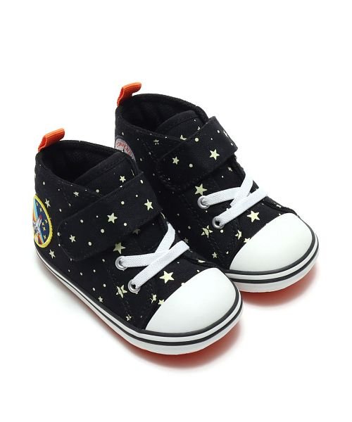 CONVERSE(コンバース)/コンバース ベビー オールスター N スペースパッチ V－1/ブラック