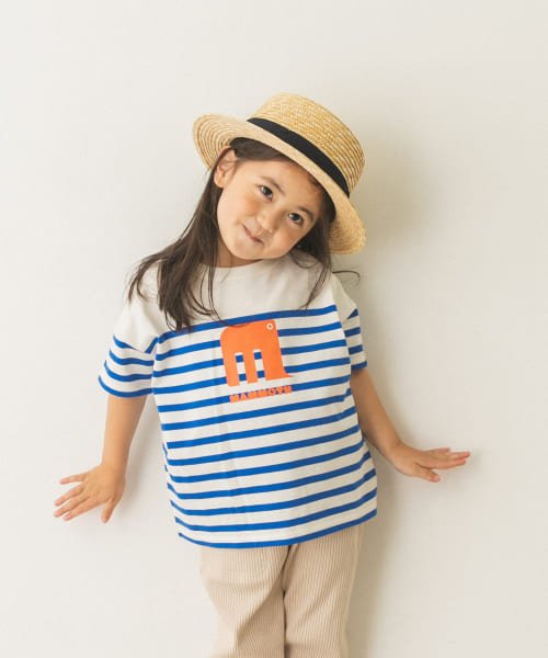 セール 別注 Mammoth Doors マンモスパネルボーダー半袖tシャツ Kids アーバンリサーチドアーズ キッズ Urban Research Doors Kids Magaseek