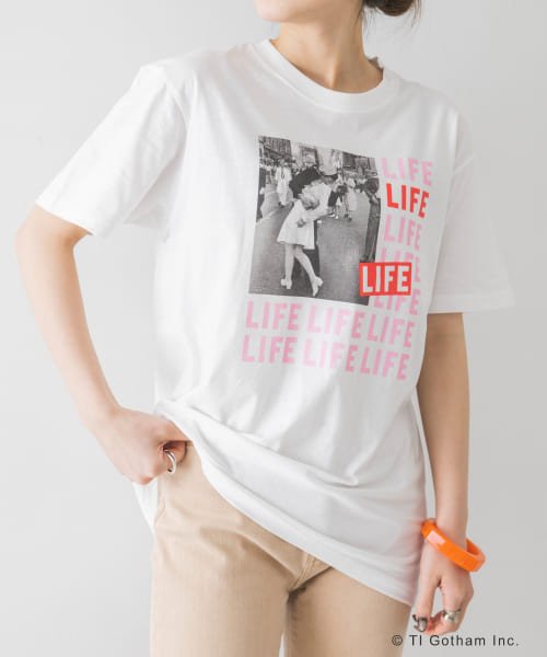 URBAN RESEARCH(アーバンリサーチ)/LIFE PHOTO T－SHIRTS/PINKLOGO