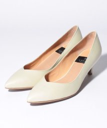 LANVINCOLLECTION(SHOES)(ランバンコレクション（シューズ）)/ポインテッドトゥプレーンパンプス/ライトイエロー 